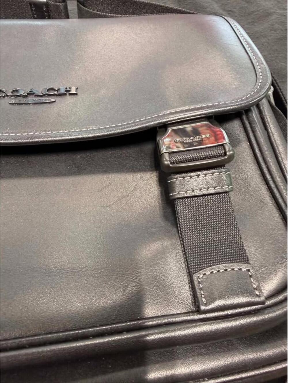 COACH RACER MESSENGER BAG - Picture 3 of 5